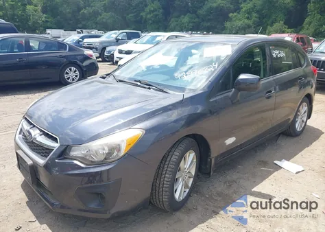 2013 Subaru Impreza 2.0I Premium из США, поврежденный, VIN JF1GPAC64DH842191